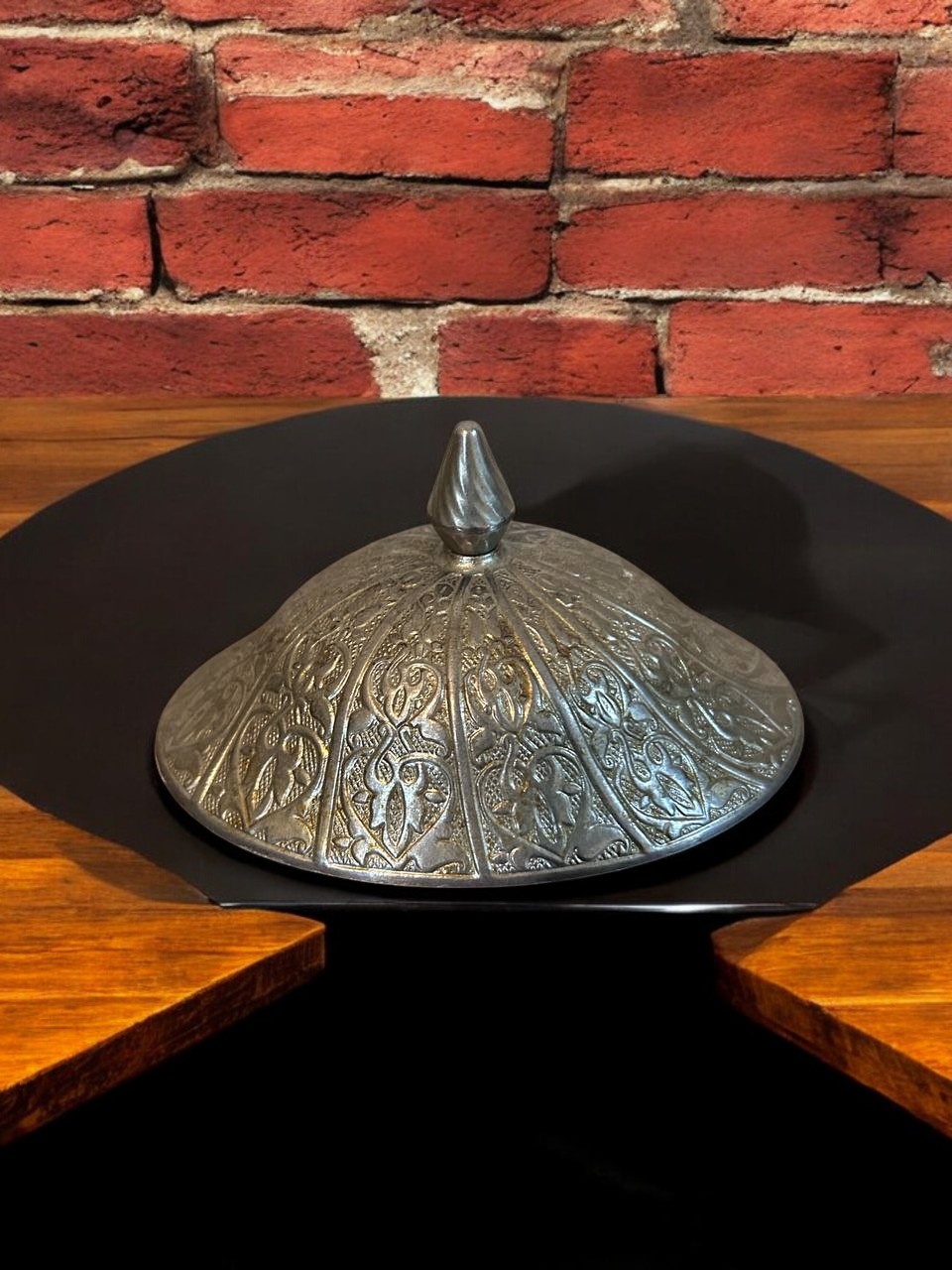 Konik Şekilli Metal Kapak (Tütsülük/Şekerlik Üst Parçası)