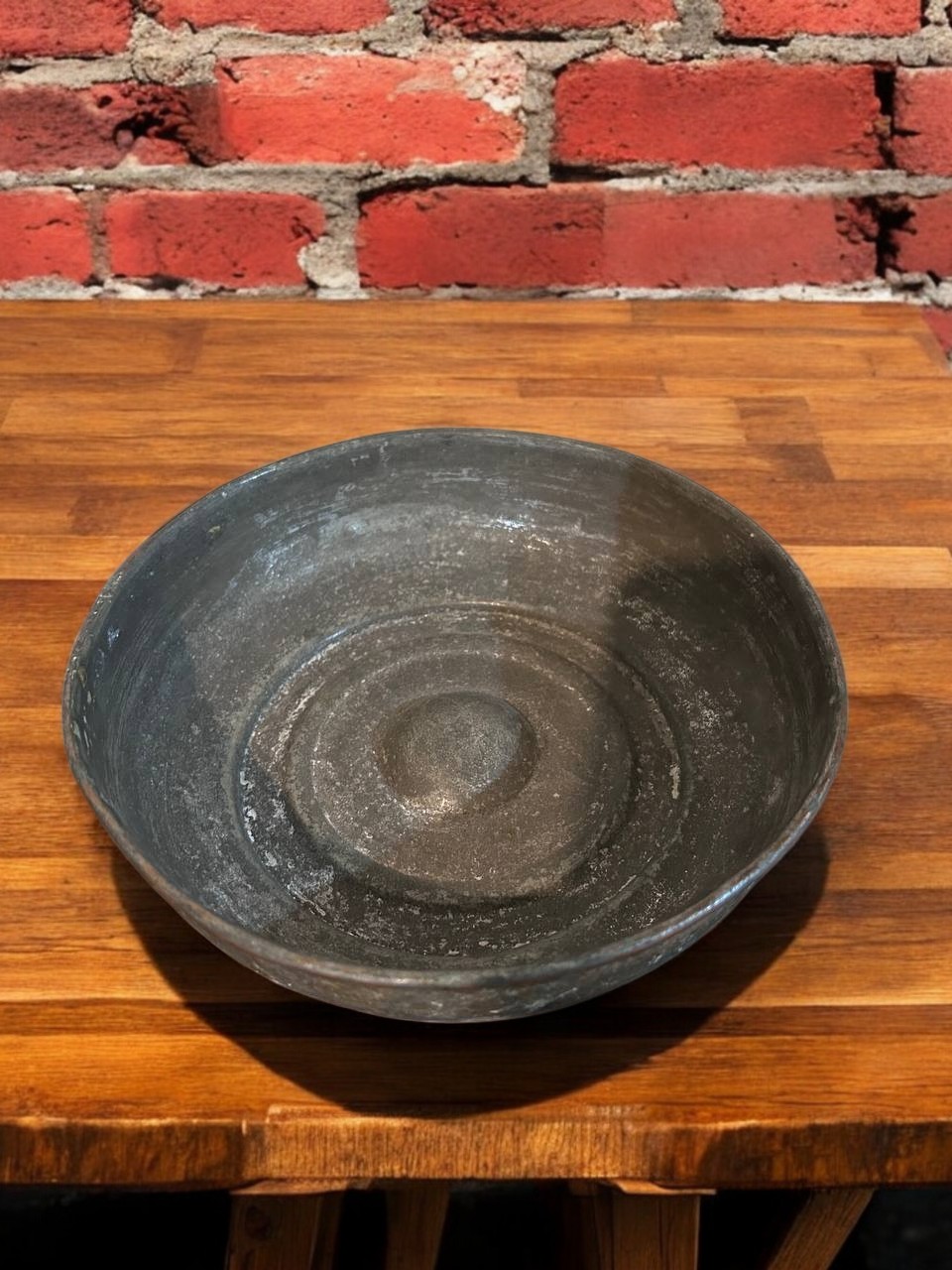 Metal Hamam Tası (Sade Tasarım)