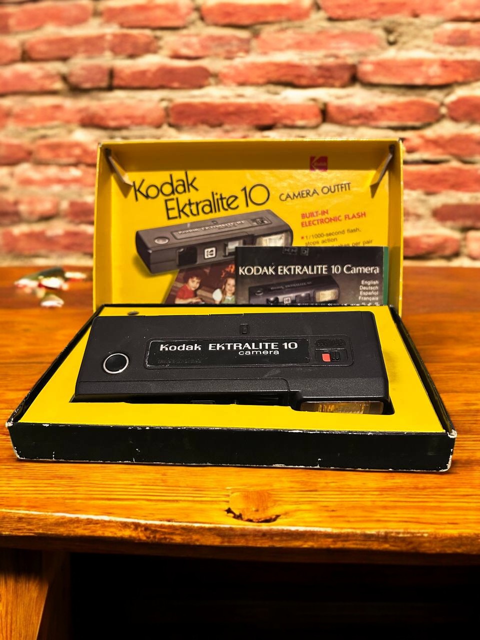 Kodak Ektralite 10 Vintage 110 Film Fotoğraf Makinesi